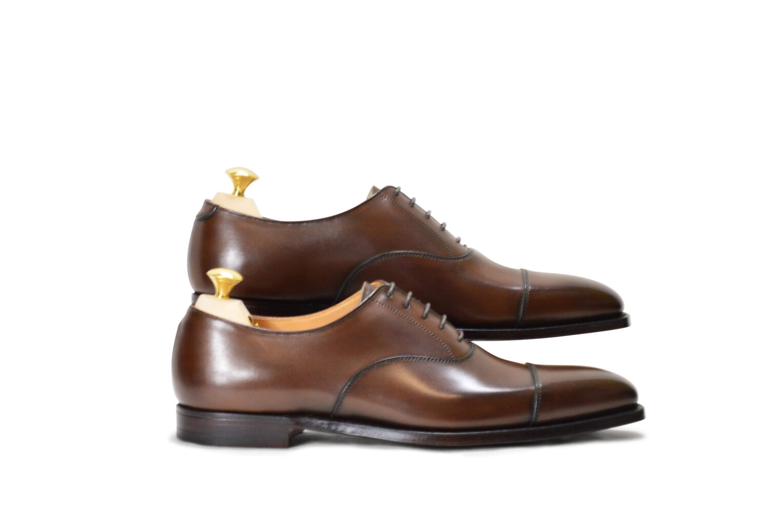 crockett-and-jones-hallam-brown-calf-sky-valet-shoes — Sky Valet Shoes